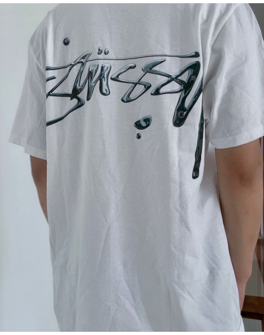 ★ Stussy ★ Mercury T-Shirt White Stussy Mercury Tee SS24 Black – Next Step